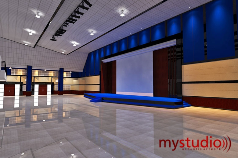 Auditorium IPDN Bukit Tinggi - Portofolio Mystudio