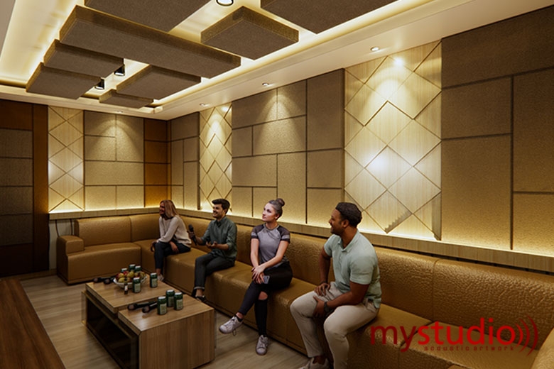 Ruang Karaoke di Pluit Jakarta - Portofolio Mystudio